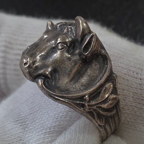 Anello uomo argento antico