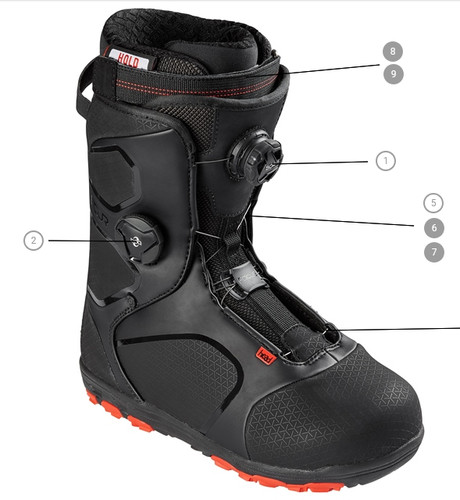 Nuovi stivali snowboard - stivali, da