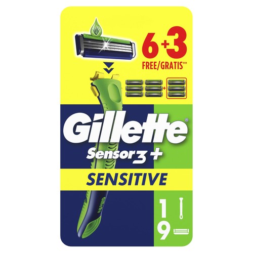 Gillette sensor sensitive - gillette, 3+
